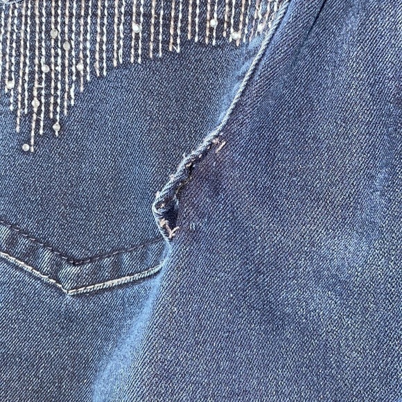 Jordache Embroidered Embellished Details Bootcut Jeans - Picture 9 of 15